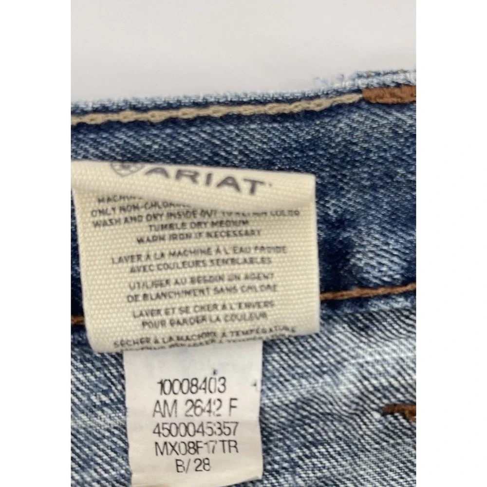 Ariat Men's 40x30 Western Jeans 100% Cotton Made in Mexico
